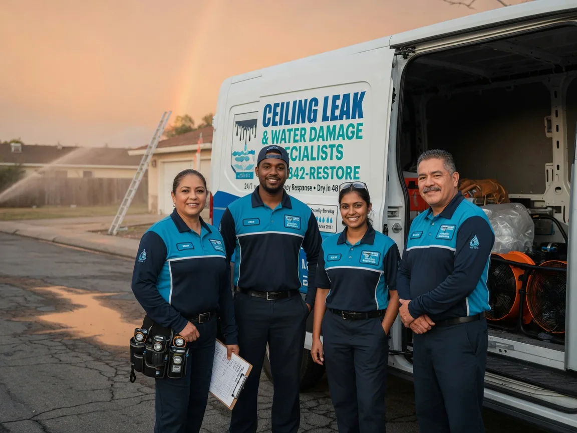 Ceiling Leak Cleanup company in Hutchinson, PA